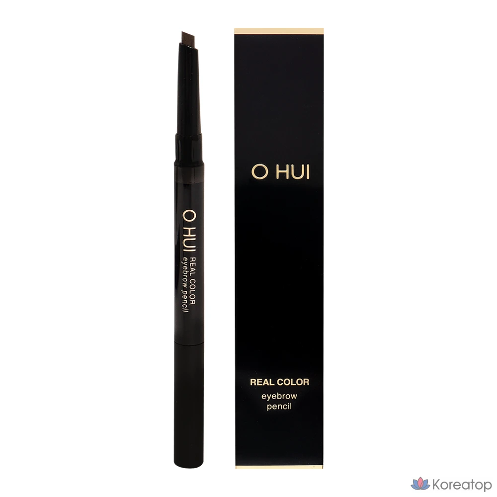 Карандаш для бровей Ohui 0,25 г, № 02, орехово-коричневый, 1 шт., фото 2