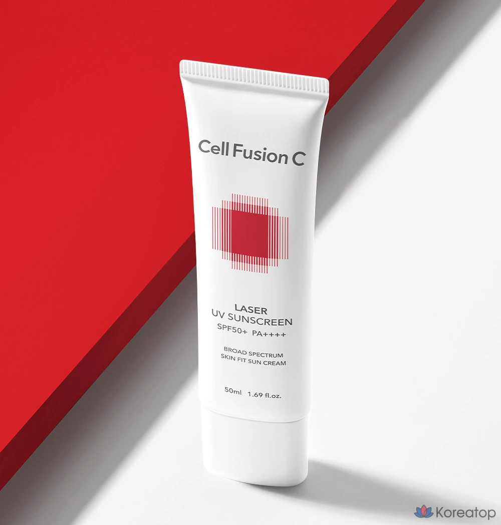 Солнцезащитный крем CELL FUSION C Laser UV Sunscreen SPF50+ PA++++, 50 мл, 1 шт., фото 6
