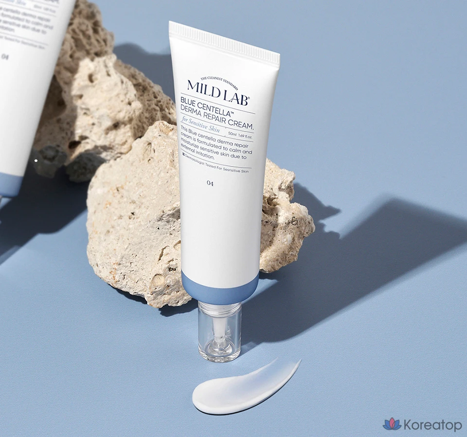 Крем для восстановления кожи Mild Lab Blue Centella Derma Repair Cream, 50 мл, 1 шт.