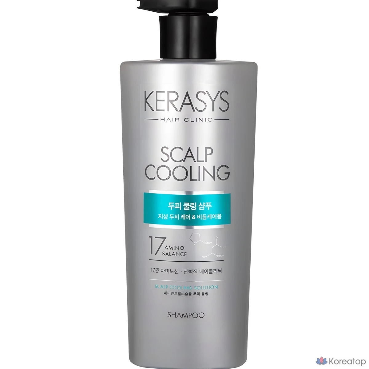 Охлаждающий протеиновый шампунь для кожи головы KeraSys, 600 мл, 1 шт.