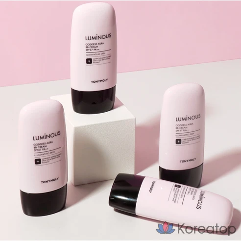 Тональный крем для лица корея Tony Moly Luminus Goddess Shine BB Cream SPF37 PA++