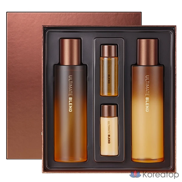 Набор Tony Moly Ultimate Blend Black Propolis 3.3 Water Glow Toner 140 мл + 20 мл + эмульсия 140 мл + 20 мл, 1 комплект