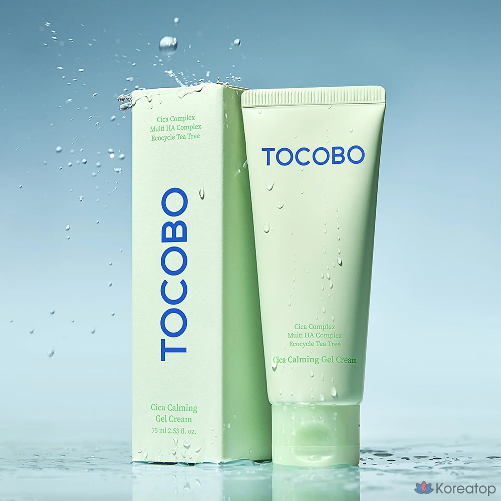 Tokobo Cica Успокаивающий гель-крем, 1 шт., 75 мл
