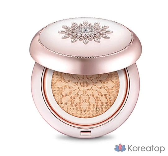 Сменный блок тонального крема Isa Knox Tervina Advanced Regenerating Essence Cushion Foundation, 15 г, № 21, светло-бежевый, 1 шт.