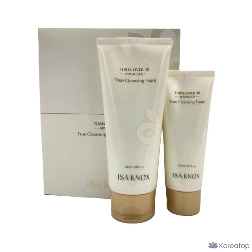 Очищающая пенка Isa Knox Turnover 28 Advanced True Cleansing Foam, 180 мл, 1 шт.