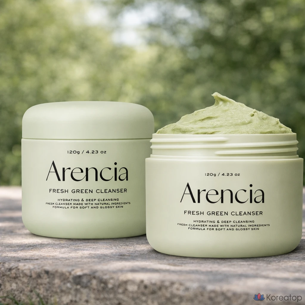 Мыло Arencia Artisan из зеленого рисового жмыха, 120 г, 1 упаковка