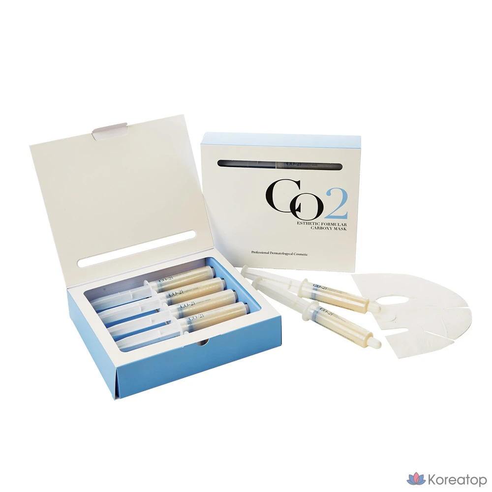 Набор очищающих масок для пор Esthetic House CO2, 5 штук (2 упаковки), фото 2