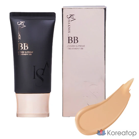 BB-крем Isa Knox Cover Supreme Treatment SPF50+ PA+++, бежевый, 50 мл, 1 шт.