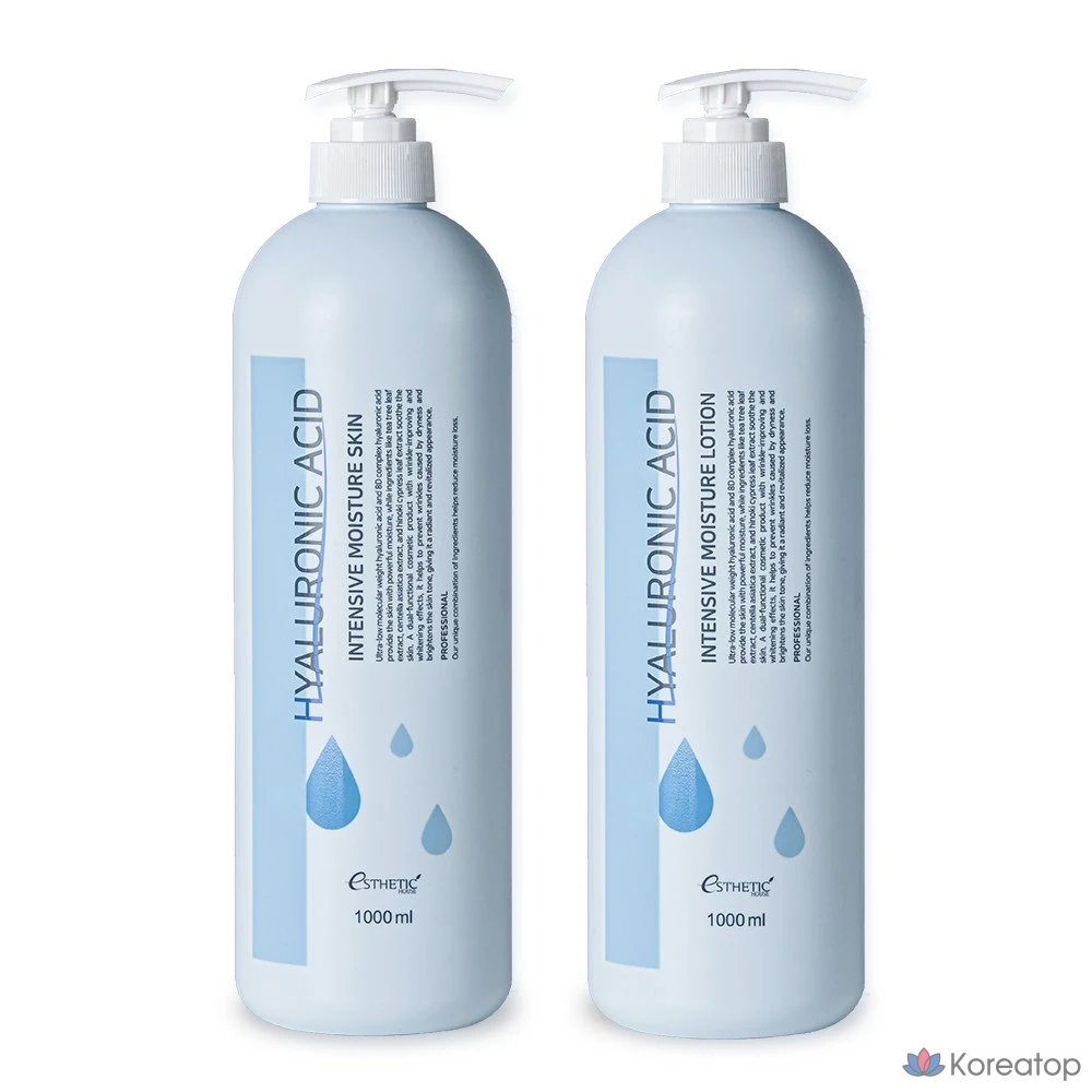 Набор лосьона и крема для лица Esthetic House с гиалуроновой кислотой, 1 шт.