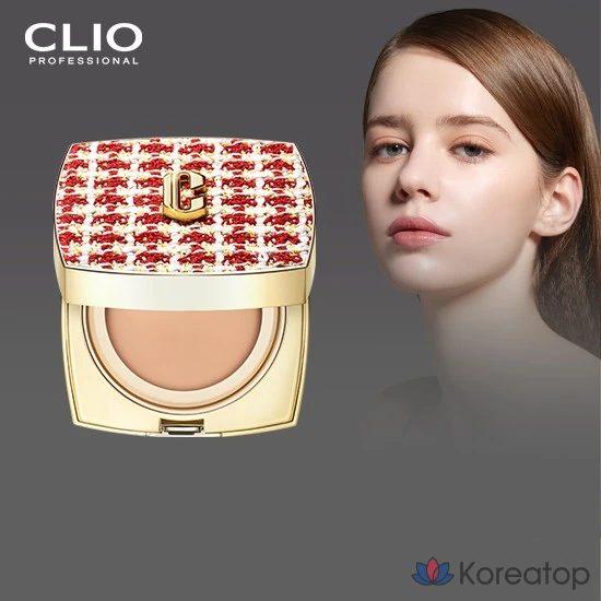 Clio Magnet Pact Tweed Edition, Красный, размер 23, 1 шт.