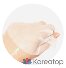 Увлажняющая тканевая маска The Face Shop The Solution Double Up, 1 упаковка, 1 шт.