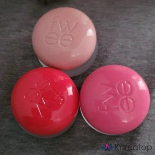 Блеск для губ Lip & Cheek Blurry Pudding Pot, Colorful Naturalness, с маслом какао, fwee, CR03 BFF, 5 г, 1 шт.