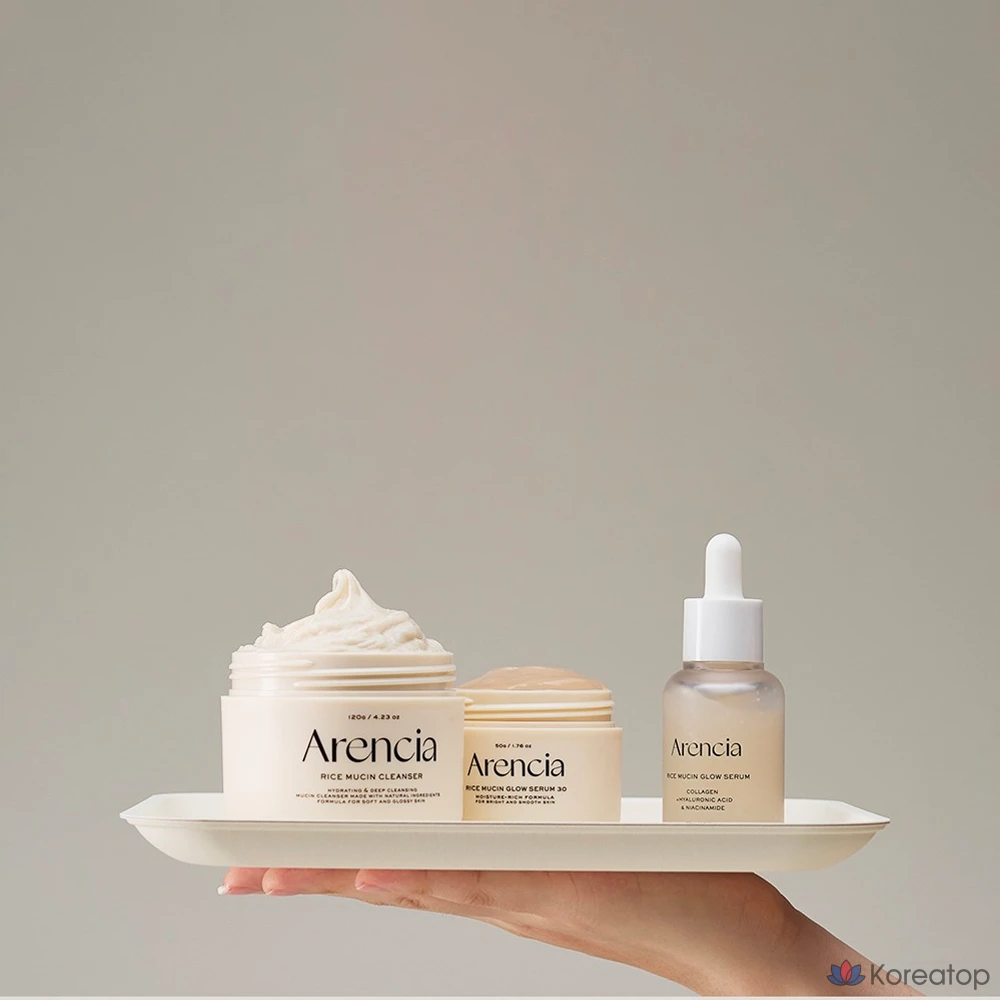 Клинер Arencia Rice Mucin Cleanser, 120 г, 1 шт.