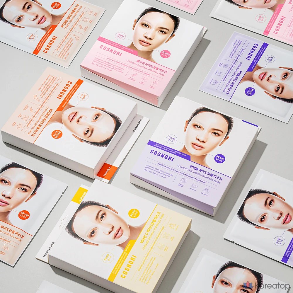 Гидрогелевые маски Cosnori PDRN, 4 шт., 3 шт., фото 6
