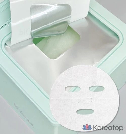 Тканевая маска для лица Dewytree Pick and Quick Calming Full Mask + High Amino Cleansing Foam, 50 мл, 1 шт.