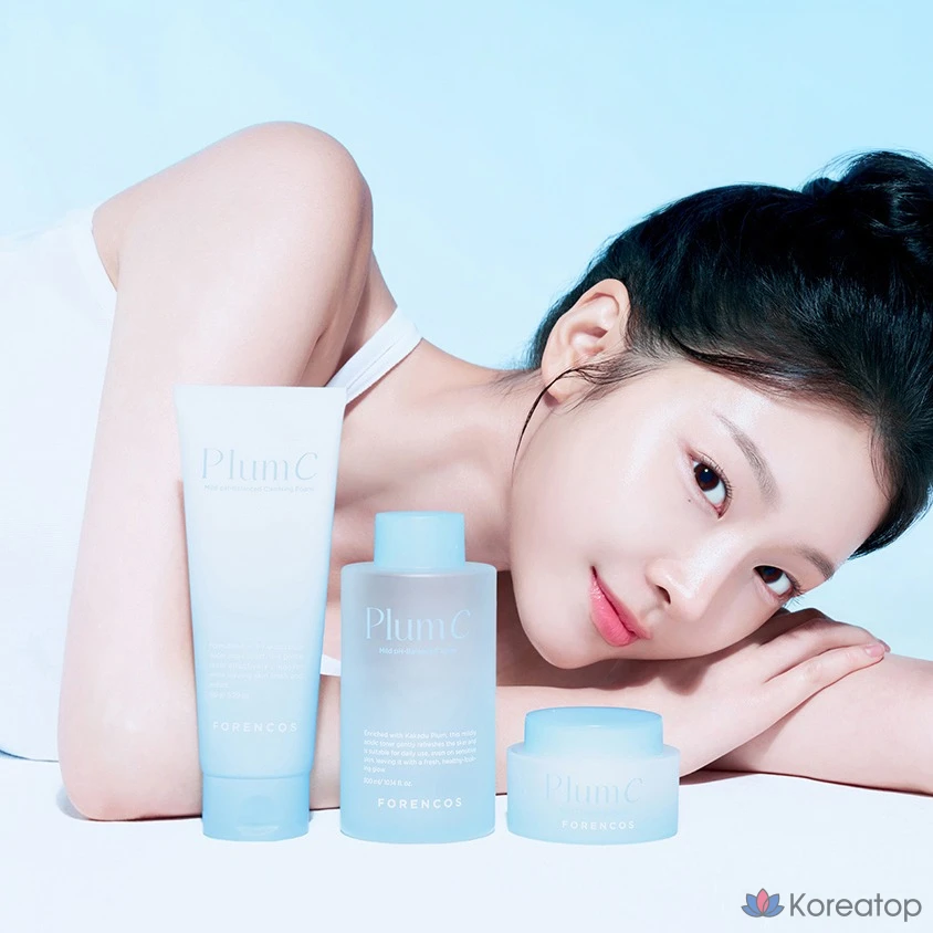 Тоник для лица Forencos Plum C Mild с мягкой кислотностью, 300 мл, 1 шт.