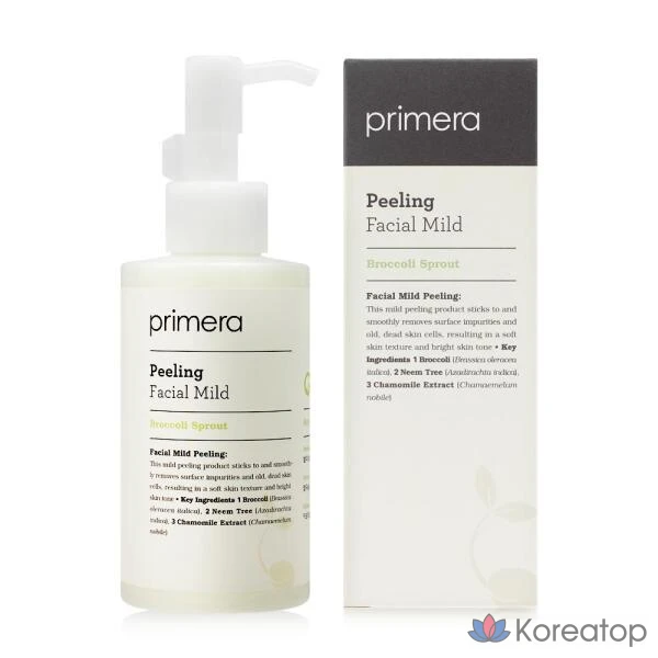 Primera Мягкий пилинг для лица, 150 мл, 1 шт.