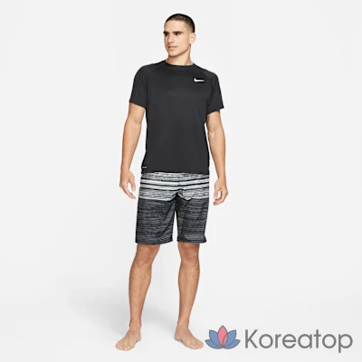 Топ для плавания мужской Nike Swim Hydroguard Essential Dri-FIT UV Short Sleeve Top