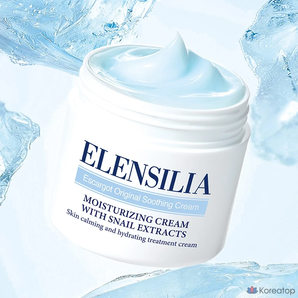Elensilia Escargot Original Успокаивающий крем с улиткой, 50 мл, 1 шт.
