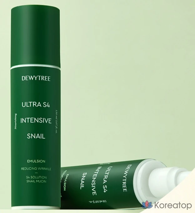 Интенсивная эмульсия Dewtree Ultra S4 с экстрактом улитки, 150 мл, 1 шт.