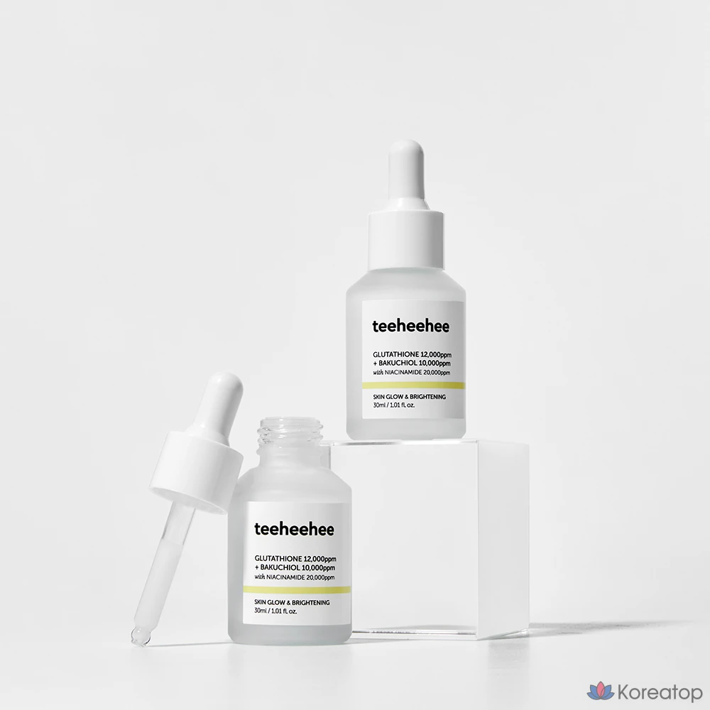 Сыворотка для лица Charmzone Tihihi Glutathione Radiance Barrier Brightening Serum, выравнивающая тон кожи и устраняющая веснушки, 1 шт., 30 мл