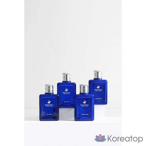 Мужской лосьон Beverly Hills Polo Club Blue Homme Skin 2 + 1 набор