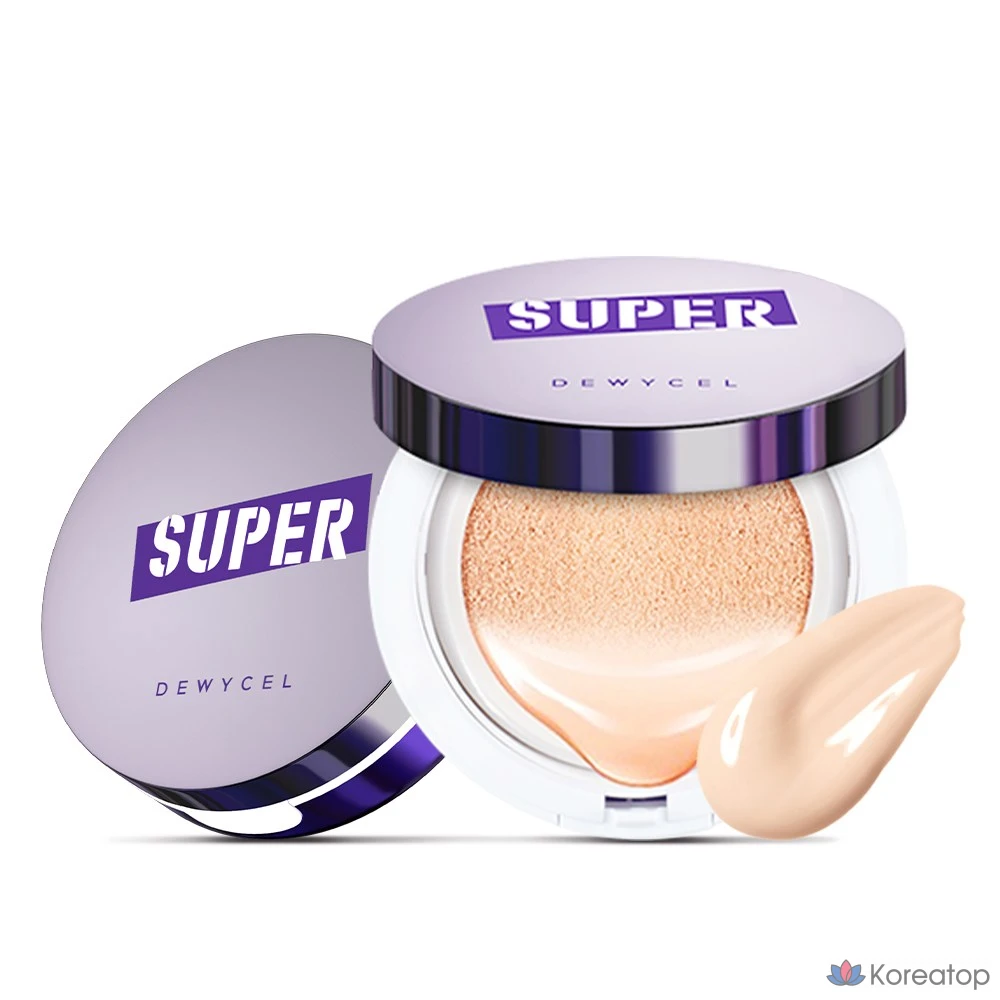 Тональный крем-кушон DEWYCEL Super Plus 15 г, № 21, 1 шт.