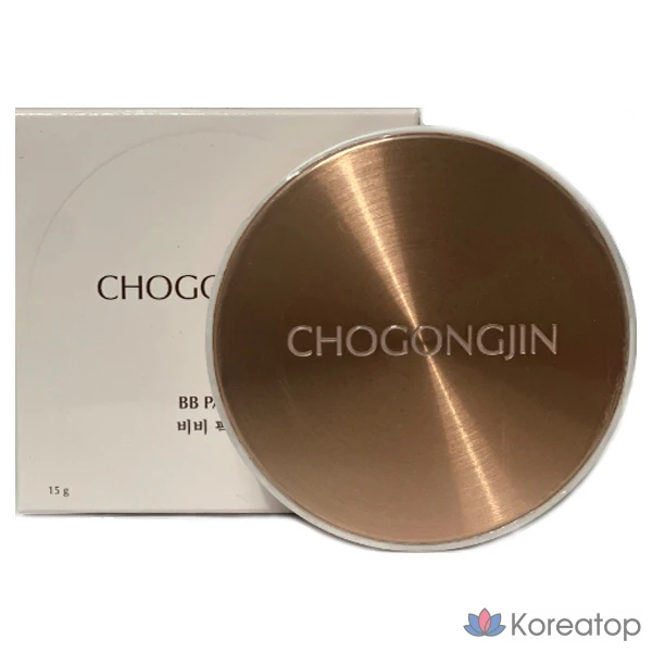 Missha Chogongjin BB Pact 15 г SPF50+ PA++++, 1 шт., 21C Ваниль