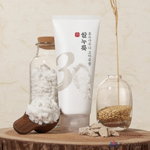 3rd Rice Nuruk Enzyme Sauna Gommage Foam, 170ml, 1 bottle