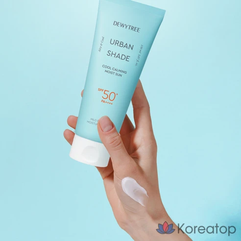 Солнцезащитный крем Dewytree Urban Shade Cool Calming Moisture SPF50+ PA++++