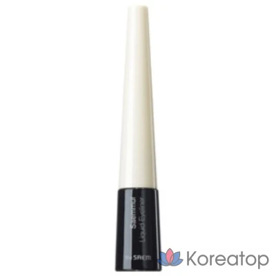 The Saem Saemmul Жидкая подводка для глаз, 1 шт., оттенок 01 Deep Black