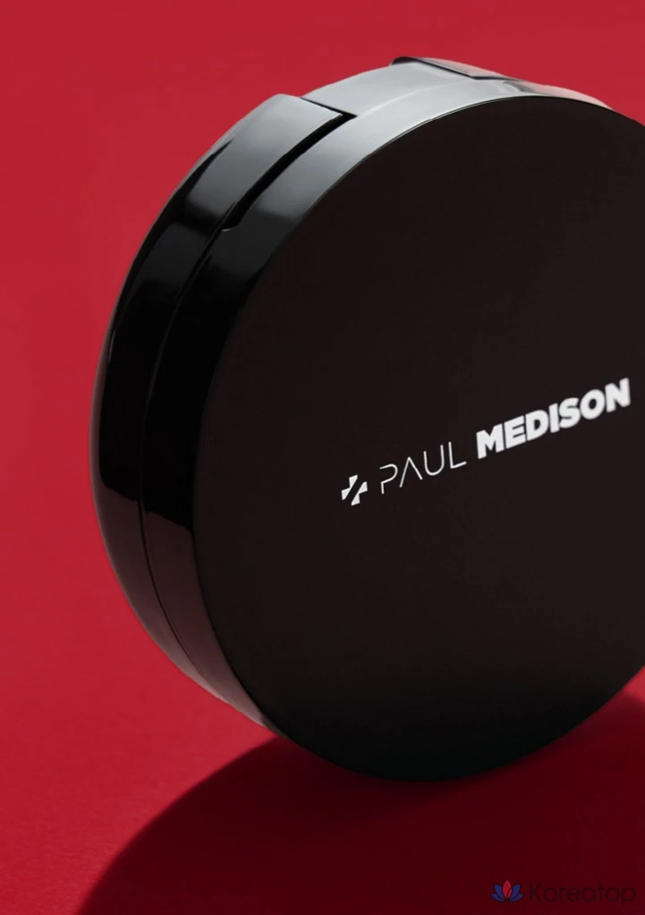 Тональный крем-кушон PAUL MEDISON Deep Red Glutathione Cover Cushion Foundation, 14 г, № 21, 1 шт.