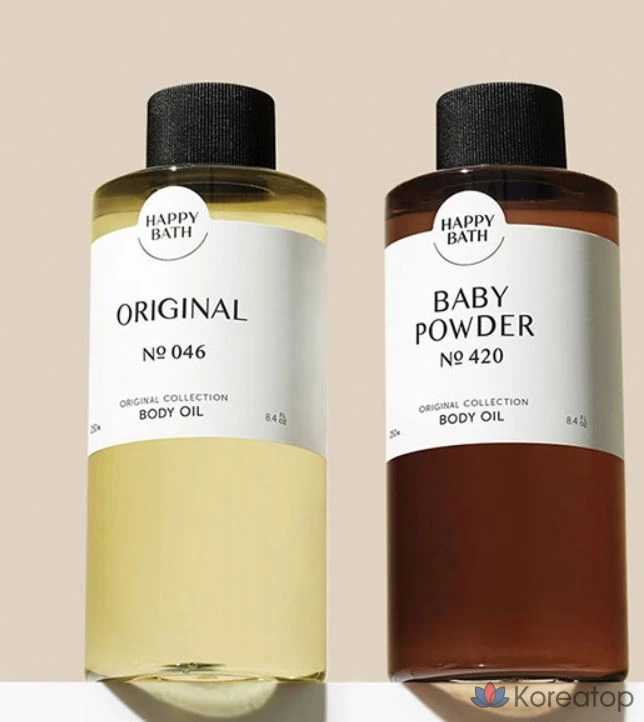 Масло для тела Happy Bath Original Collection с детской присыпкой, 250 мл, 1 шт.