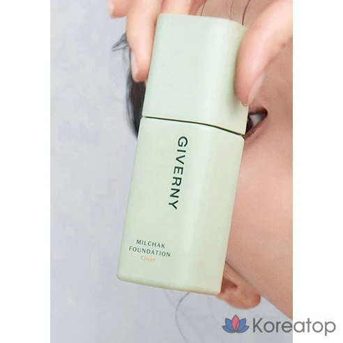 Натуральный легкий тональный крем  Giverny Close cover, 30 мл