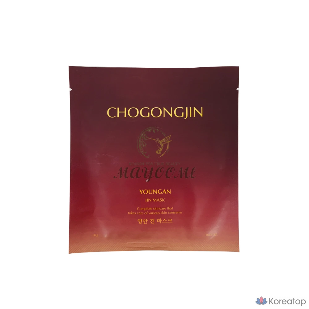 Маска Missha Chogongjin Youngan Jin, 18г, 1 уп., 1 шт.