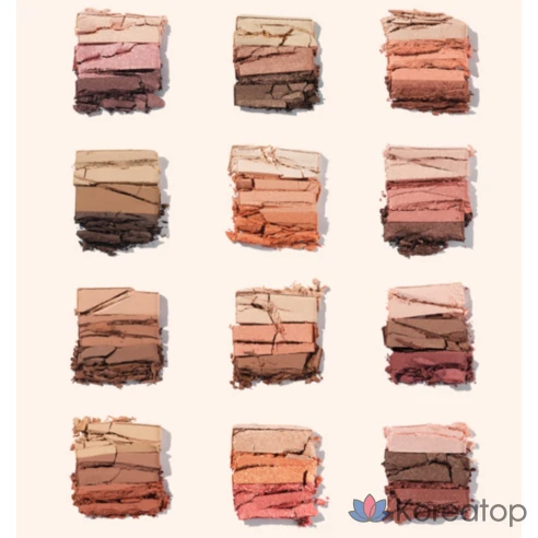 Тени для век Missha Triple Shadow № 14 Dewy Apricot