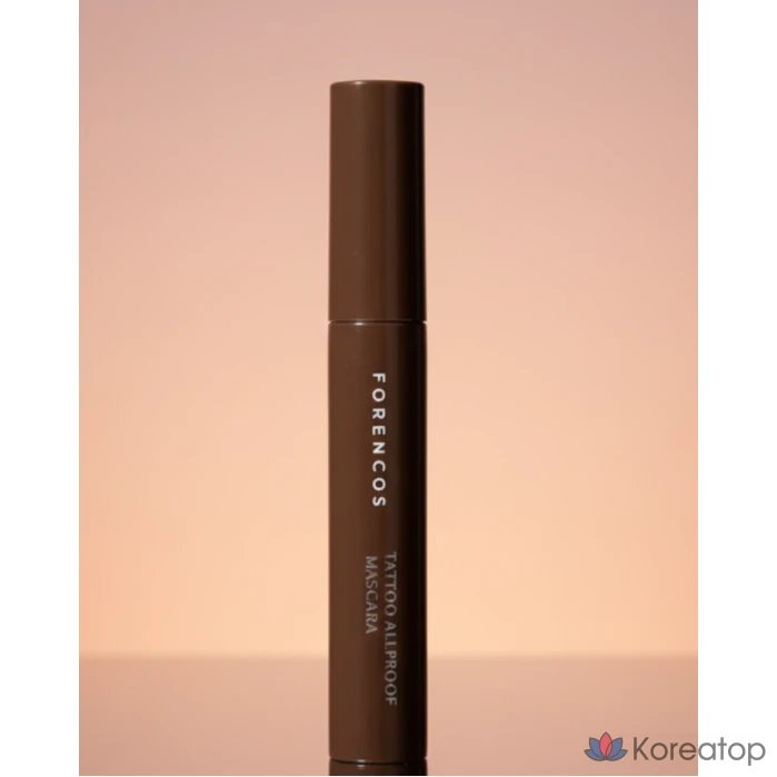 Тушь для ресниц Forencos Tattoo Allproof, оттенок 02 темно-коричневый, 1 шт.