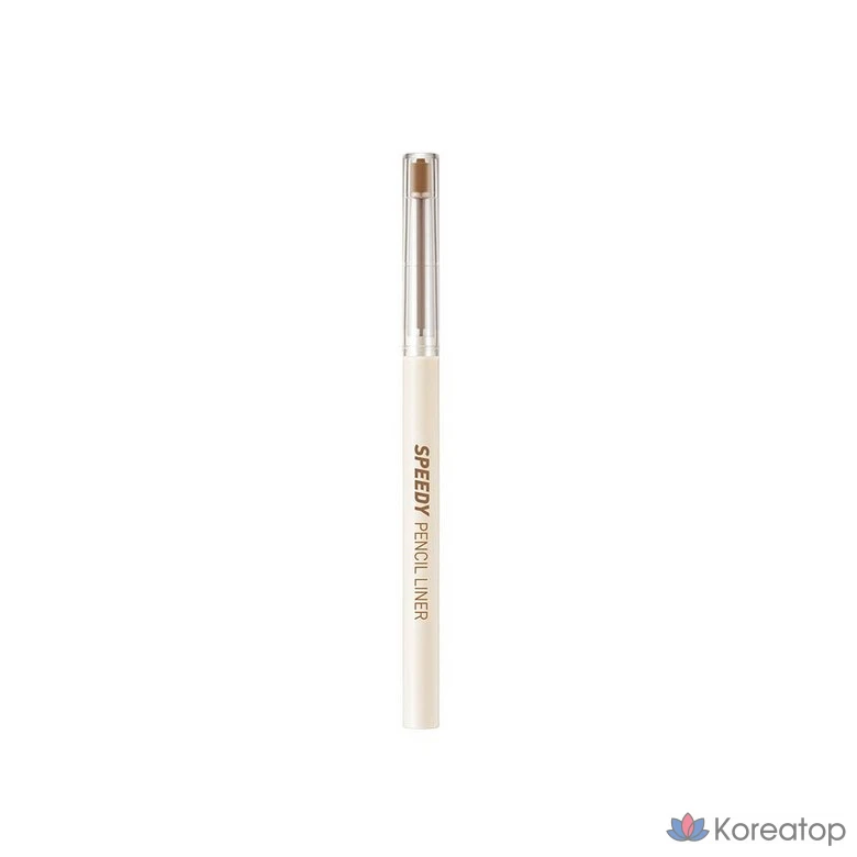 Карандаш для глаз Peripera Speedy Pencil Liner, оттенок 03 Milk Brown, 1 шт.