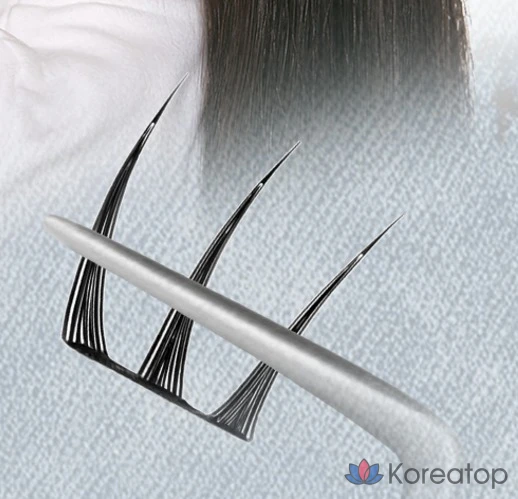 Накладные ресницы TokTok Koringco Toktokhara Noglue, оттенок Muse, 1 шт., фото 6