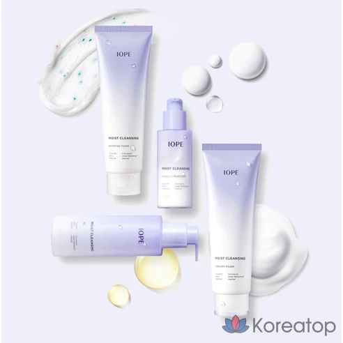 Увлажняющая очищающая пена для умывания IOPE