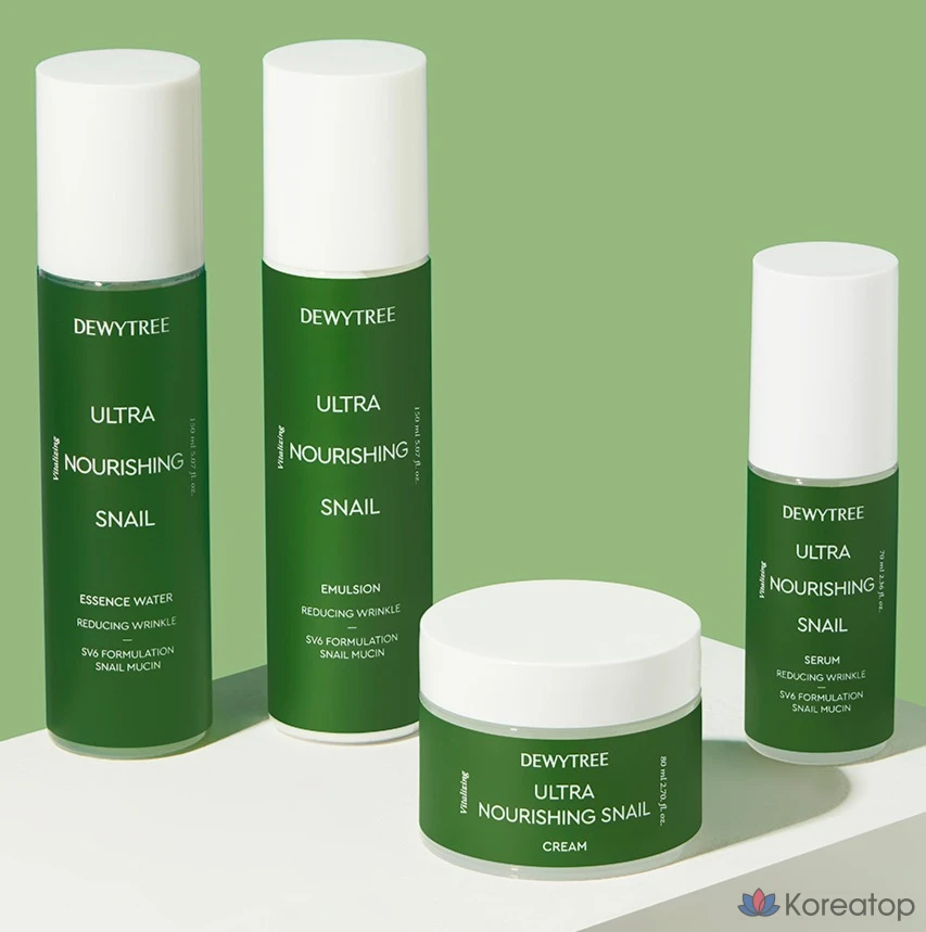 Ультрапитательная эмульсия Dewtree с экстрактом улитки, 150 мл, 1 шт.