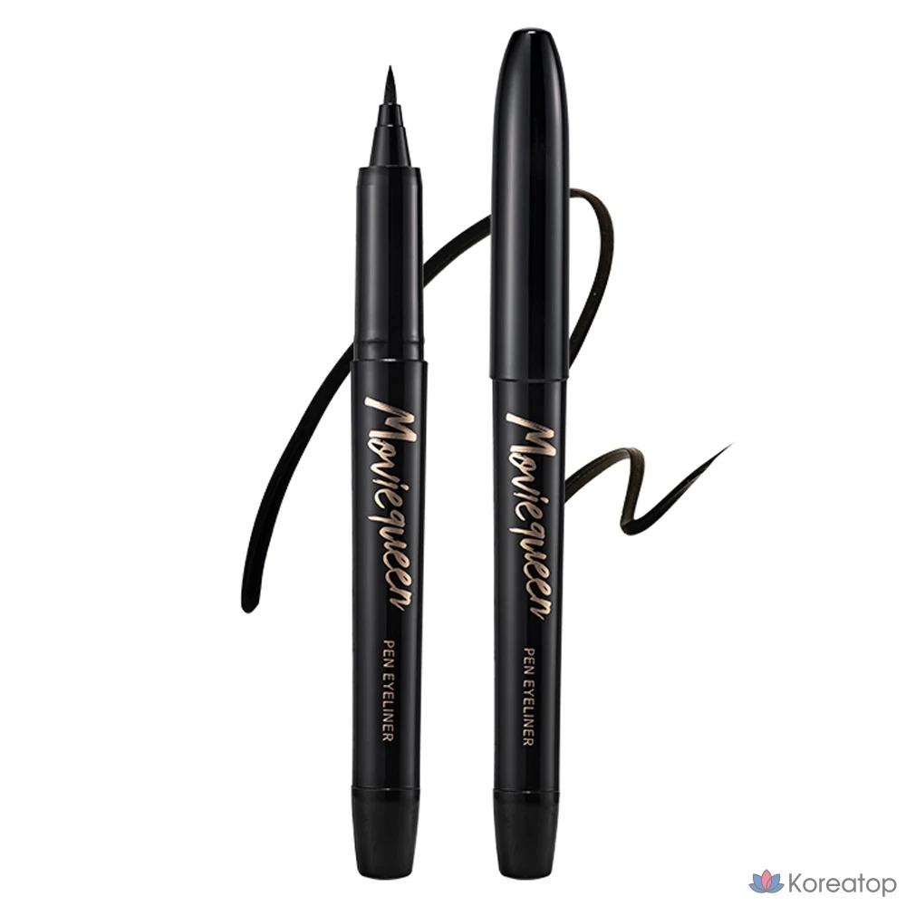 Подводка-фломастер для глаз KARADIUM Movie Star New Pen Eyeliner, оттенок 1 Black, 1 г, 1 шт.