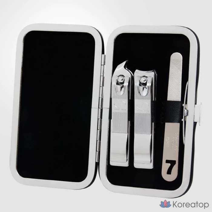 Набор для ухода Three Seven 777 Nail Clipper Set (KR-351), синий, 1 шт., фото 2