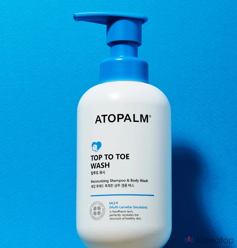 Набор для ухода Atopalm MLE Lotion + Top-to-Toe Wash 3-piece Set, 3 шт., фото 6