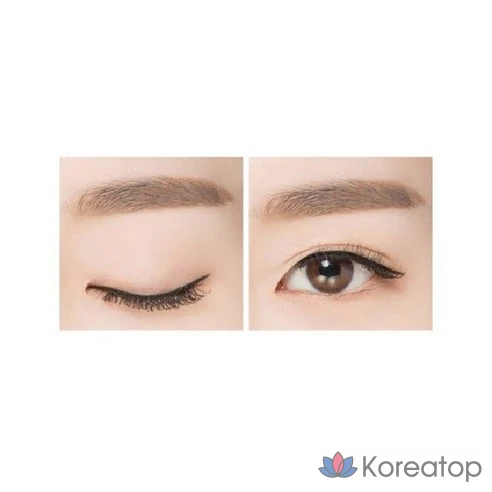 Кисть-ручка для подводки глаз Missha Natural Fix Pen Eyeliner, черная