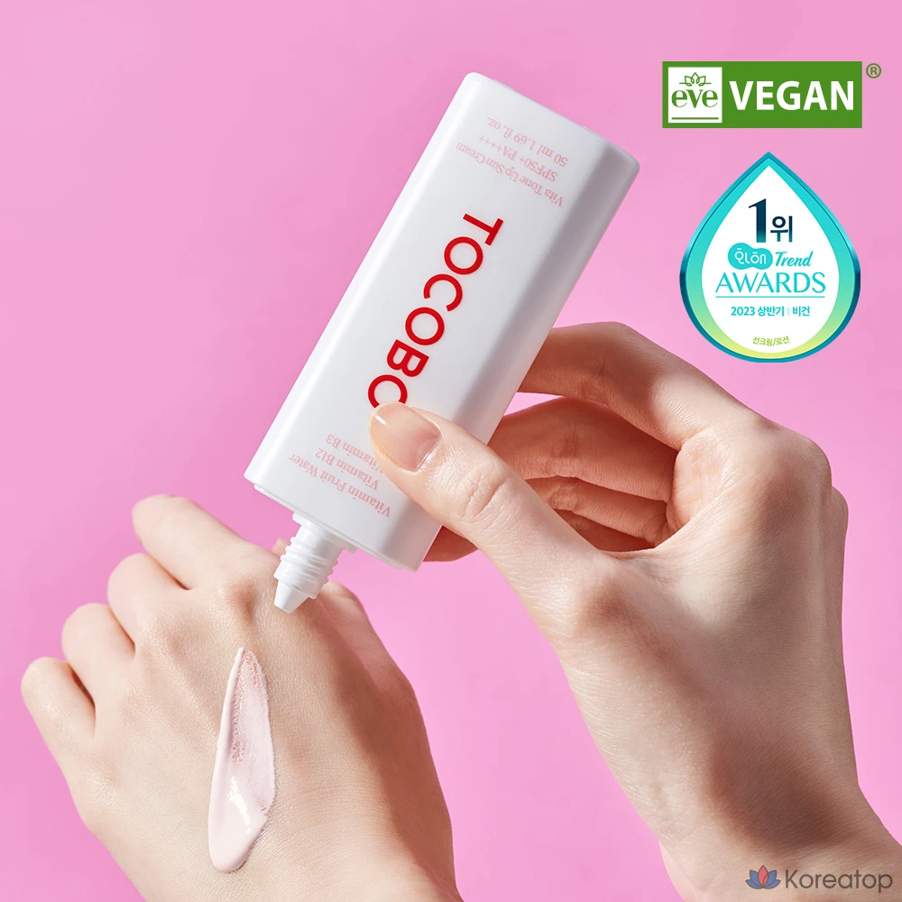 Tokobo Vita Tone-Up Sunscreen 50 мл SPF50+ PA++++, 1 шт.