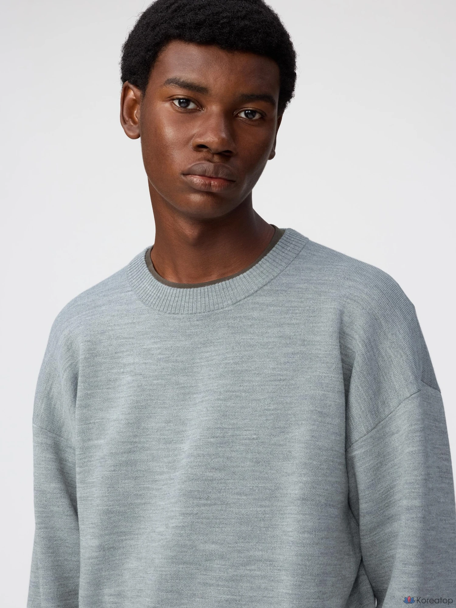 Свитер Uniqlo Double Face Crew Neck