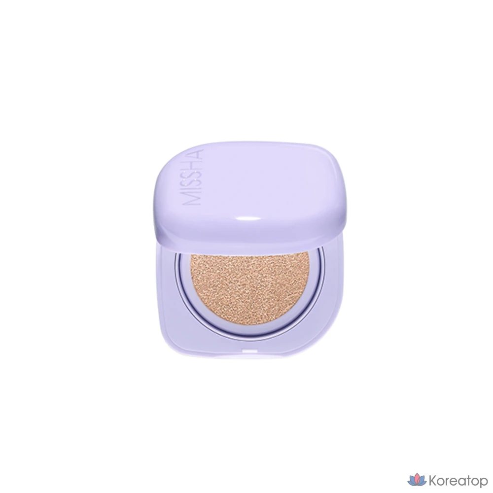 Тональный крем-кушон Missha Layering Fit Cushion Semi Glow 15 г (№ 23 Песочный), № 23 Песочный, 1 шт.