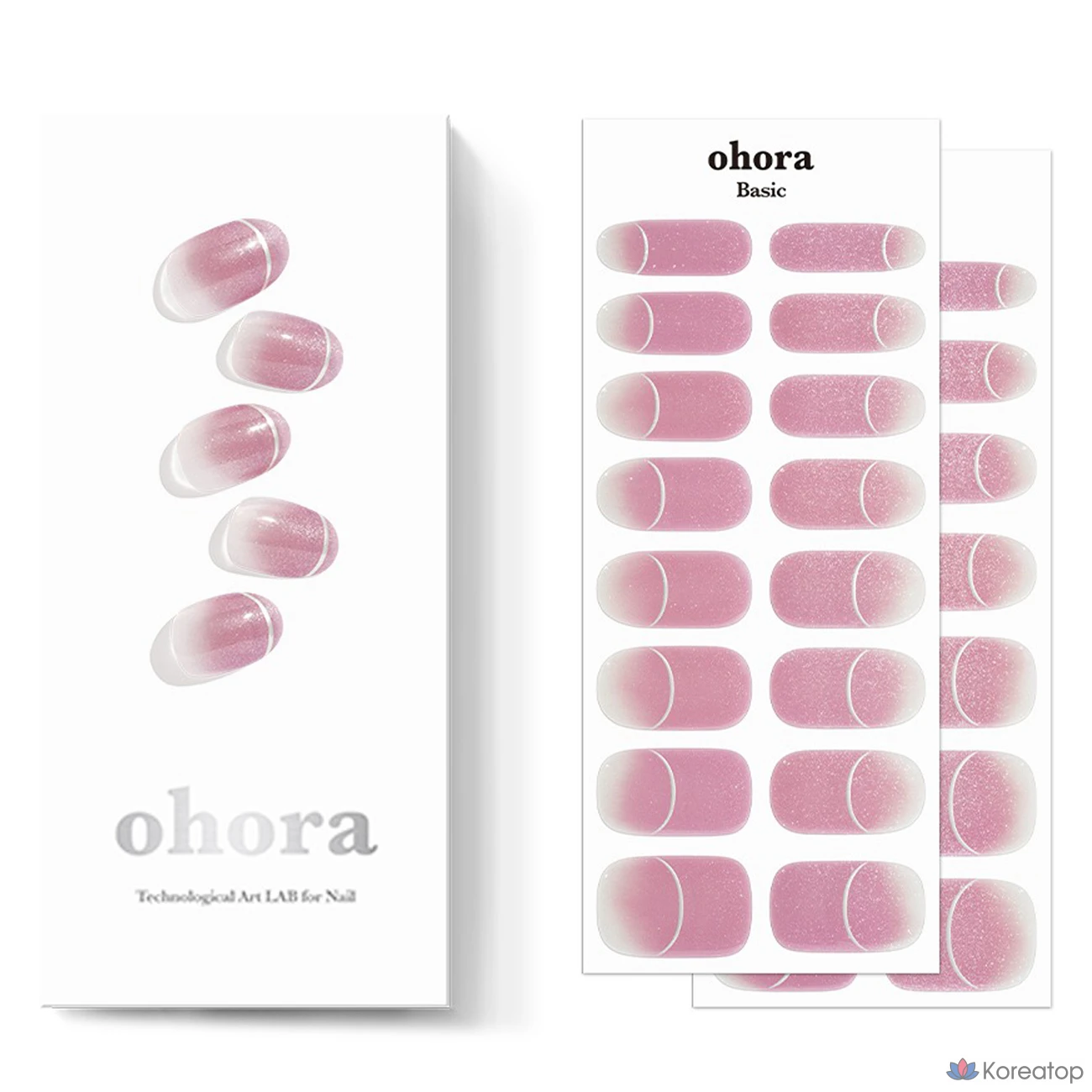 Гель-лак для ногтей Ohora Semi-Cured Gel Nail Tip, 1 шт.