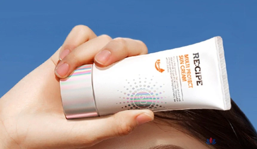Солнцезащитный крем Re:cipe Multi Protect Sun Cream SPF50+ PA++++, 60 г, 1 шт., фото 2
